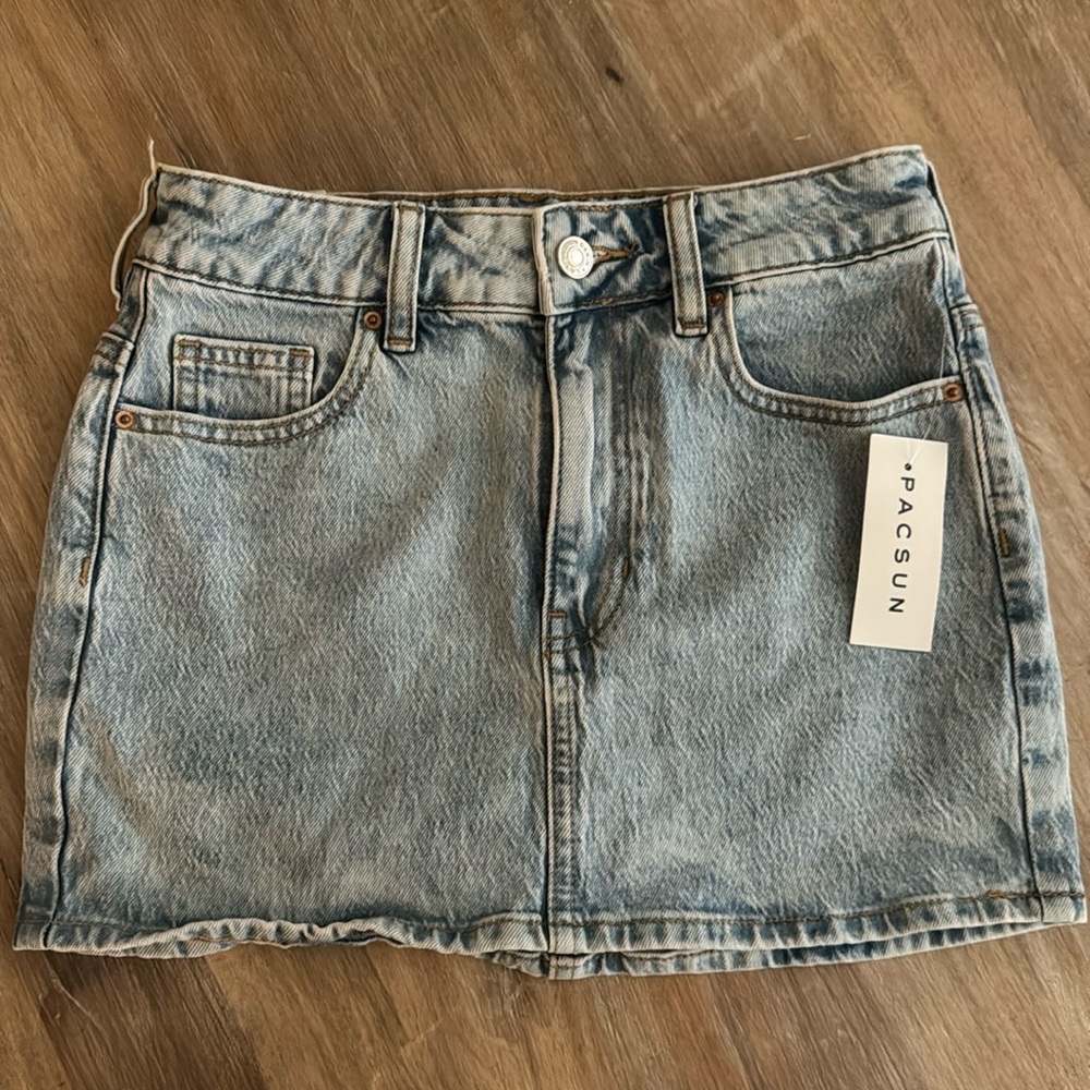 Pacsun Jean skirt - Picture 1 of 3